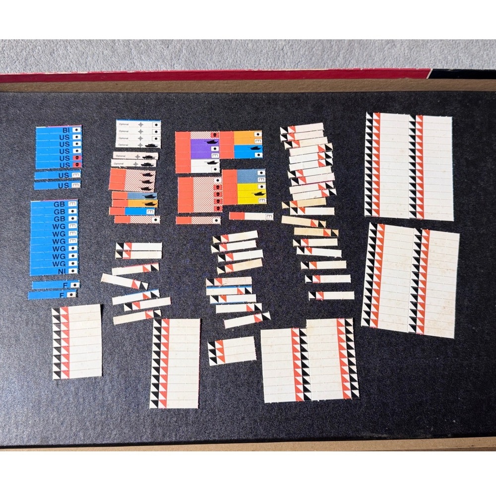 TSR 1989 Red Storm Rising Board Game Replacement Pieces Counters Markers Clancy